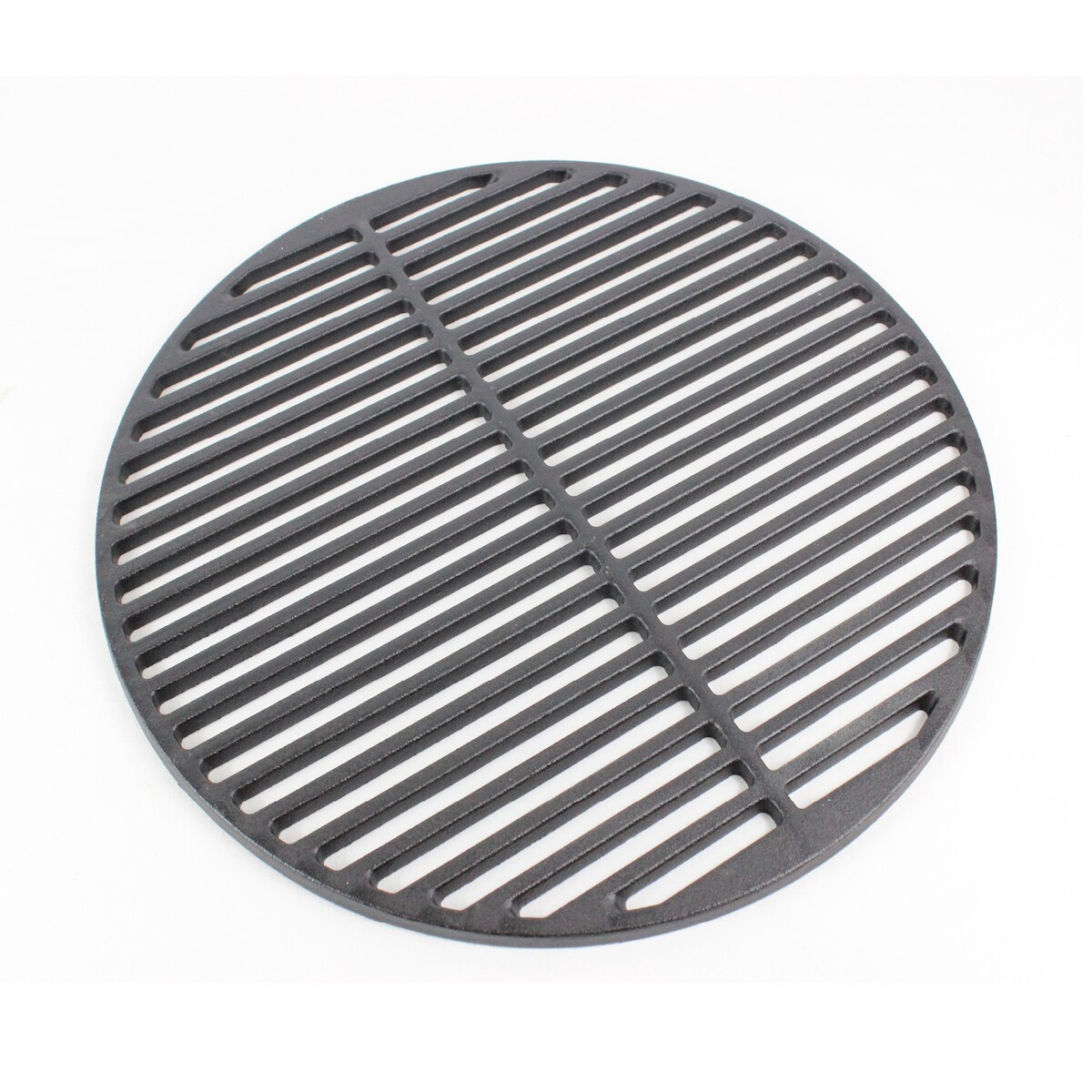 Baumarktplus Grillrost Ø 45 cm rund emailliert Rost Grillgitter Gusseisen Grillplatte Image