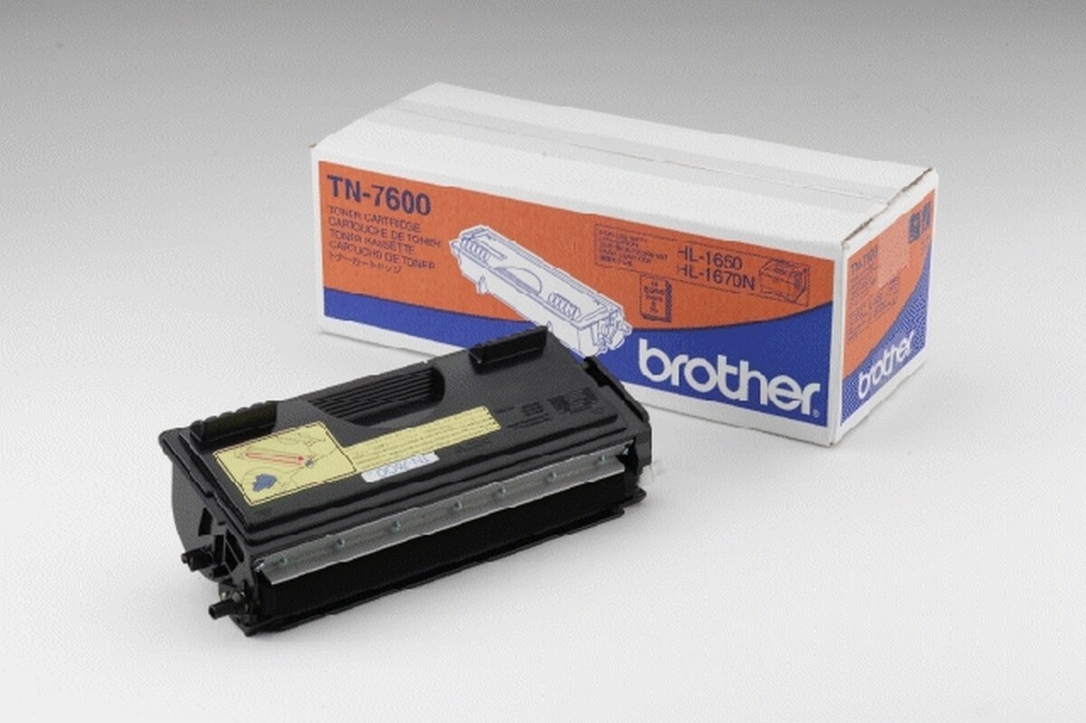 Toner Original Brother TN7600 schwarz Packung mit 3 Stück Image