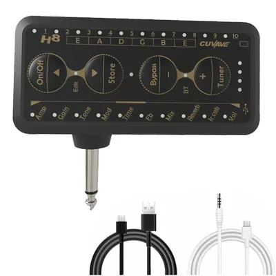Cuvave Guitar Plug Amp Pa-1 Headphone Mini Amplifier Speakers Combo Amplifier Acoustic Electric Bass