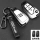 Custodia per chiave remota per auto in lega di zinco + TPU Fob Cover Shell per Audi A1 A3 A4 8P 8L 8V A5 B6 B7 A6 A7 C5 C6 Q3 Q5 Q7 4F S3 S4 S6 RS3 TT
