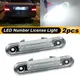 Luci targa a LED canbus da 2 pezzi bianche 12v per Mercedes Benz Classe E W124 W201 Classe C W202