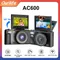 Ourlife AC600 Fotocamera digitale 4K 64MP UHD Fotocamere 18X Zoom digitale 180 ° Fotocamera per