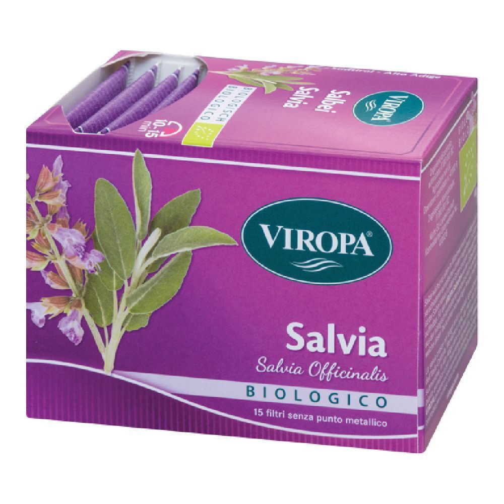 Viropa Tisana Salvia Bio Bustine 15 pz filtro