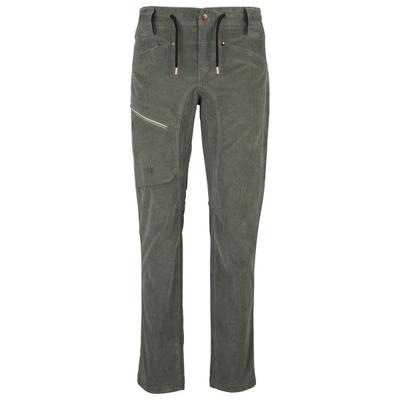 Elevenate - Women's Après Cord Pants - Freizeithose Gr S grau/oliv Image
