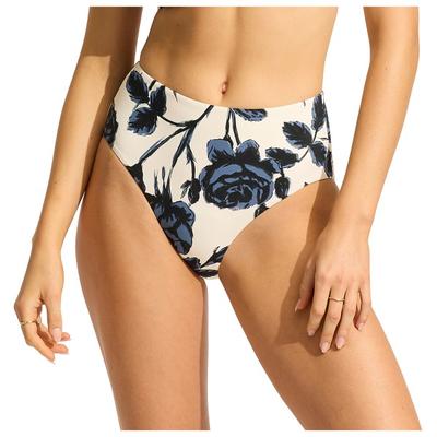 Seafolly - Women's Rococo High Waisted Pant - Bikini-Bottom Gr 12 orange Image
