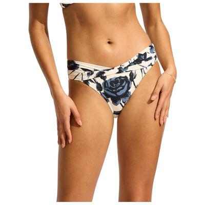 Seafolly - Women's Rococo Twist Band Mini Hipster - Bikini-Bottom Gr 14 orange Image