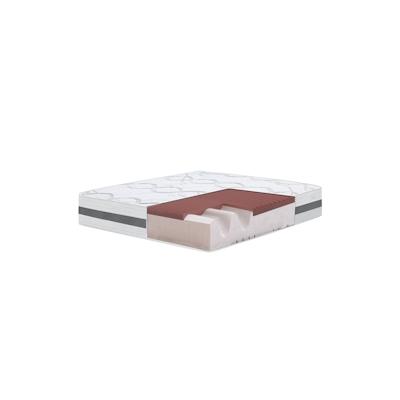 THE WHITE STONE Doppelmatratze 140x200 Memory Foam Premium Quality, Antibakteriell, Anti-Milben, Anti-Allergie.| Höhe 27 cm | Made in Italy Image