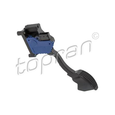TOPRAN Fahrpedal schwarz für FIAT 52097847 51852090 601 752 Image