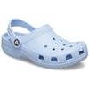 Clog CROCS "Classic Clog K", Kinder, Gr. 27, blau (hellblau), Croslite, unifarben, sportlich, Schuhe, Hausschuh, Schlappen, Sandale mit Fersenriemen