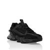 Sneaker PLEIN SPORT "Ps", Gr. 48, Normalschaft, schwarz (0202, schwarz, schwarz), Schuhe