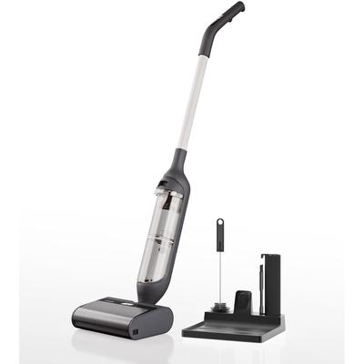 HIZERO F300 Cordless Hard Floor Cleaner, Smart Electric All-in-One Wet Dry Mop with Self-Cleaning, 60min Runtime, No-Suction