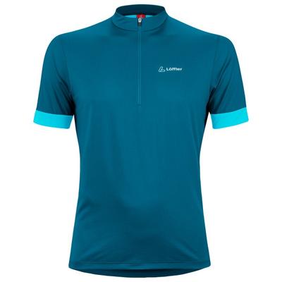 Löffler - Bike Shirt Half-Zip Pukka - Radtrikot Gr 50 blau Image
