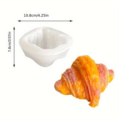 TEMU Large Silicone Candle Mold For Shaped Candles, Decor, Unique Gift Idea, Food-themed Design, Mother’s Day Or Special Occasions, Home Decoration | Foodthemed Decor | Wax Candles Image