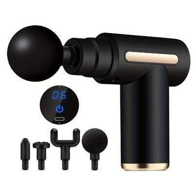 TEMU Usb Massage , Fascia , Fitness Equipment With A Display And 6 Adjustable Settings, Perfect As A Holiday Gift For .