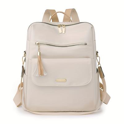 TEMU Backpack For College Students - Lightweight, Adjustable Shoulder Strap, Spacious Compartment, Travel & Commuting Friendly, Travel Backpac Image