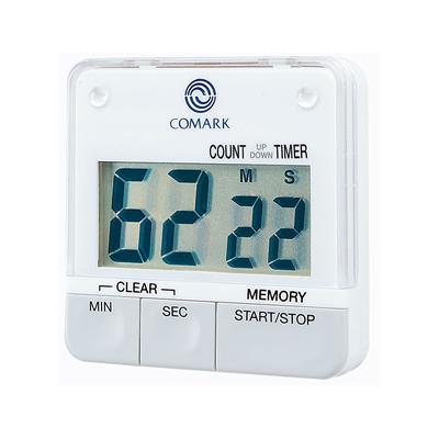 Comark UTL264 Digital Big Digit Timer w/ Built-In Memory, Stand & Magnetic Clip, Digital Display, AAA Battery Included