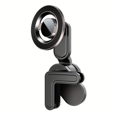 TEMU Universal Magnetic Phone Holder For Car Display Degree Rotation Strong Magnet Car Mount Image