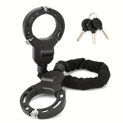 TEMU Secure Your Electric Scooter, Electric Bike, Skateboard, Motorcycle, Bicycle, And Baby Stroller With Locks. Image