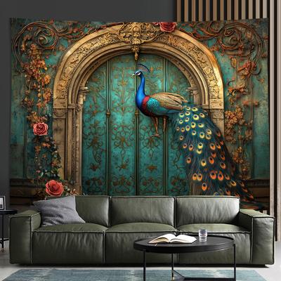 TEMU Vintage 3d Visual Effect Wall Art - Living Room, Bedroom, Office & Party Decor | Ideal Creative Gift Image