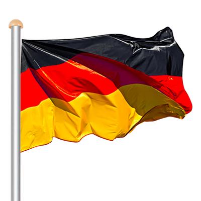 TEMU Flagpole Aluminium 6.50m Cable German Flag Flagpole Mast Ground Sleeve Flag Flagpole Image