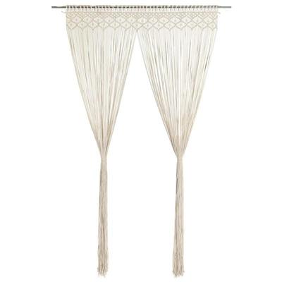 TEMU Macrame Curtain 140x240 Cm Image
