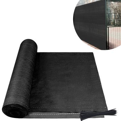 TEMU Fence Screen Shade Net Shading Fabric 150 G/m² Fence Screen, Privacy Screen Hdpe Fabric For , Garden, Balcony, Tear Resistant, Breathable Mesh, Easy To Set Up, Suitable For Outdoor Use Image