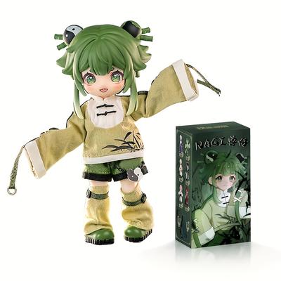TEMU 15cm Action Figure - Cute Bjd Doll With Movable Joints, Abs & Pvc Material, Random Color (single Box), Playset | Collectible Figure | Articulated Joints