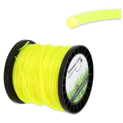 Vingo - Trimmerfaden Faden Durchmesser 100M Mähfaden für Motorsense Nylon Rolle Trimmer Gelb Image
