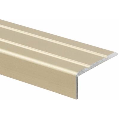 Karat - Winkelprofil Treppenkantenprofil Aluminium Vorgebohrt Sahara 24,5 x 10 mm Image