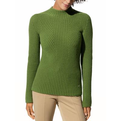 Walbusch Damen Cashmino Sweater Nahtlos Gruen Image
