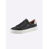 Sneaker HEINE, Damen, Gr. 38, schwarz, Leder, Glattleder, Glattleder, modisch, Schuhe
