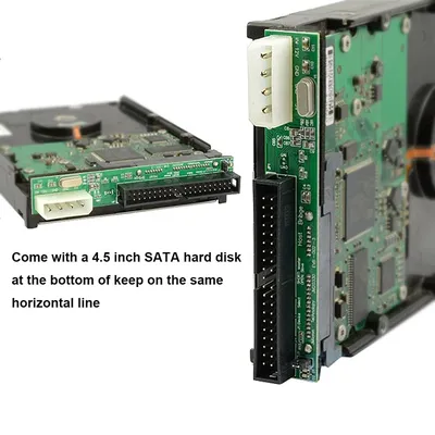 Sata-zu-IDE-Adapter, 2,5 SATA-Buchse auf 3,5 IDE-Stecker, Konverter, 40-poliger Anschluss, 1,5 Gbs, Image