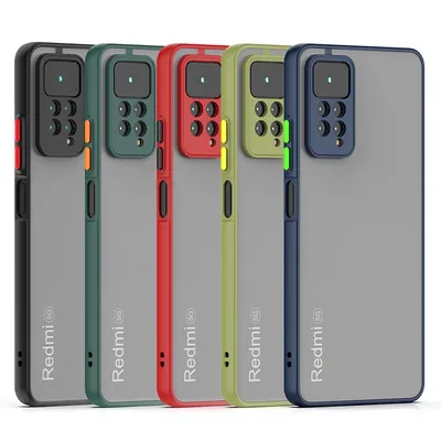 ARMOUR stoßfeste Handyhülle für Xiaomi Redmi Note 11 Pro 5G Redmi Note 11 11s 12 Pro 4G, weiche TPU-Rahmen, harte Rückseite