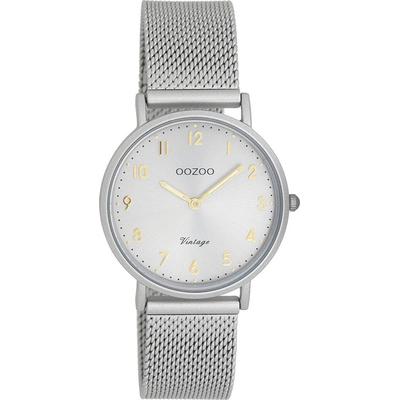 Quarzuhr OOZOO, silber (silberfarben), Armbanduhren, Damen, Armbanduhr, Damenuhr, analog Image