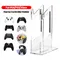 Doppel-deck Game Controller Halter Platzsparende Headset Ständer Aufhänger Lagerung Rack Game Controller Halterung für PS4/PS3/Xbox