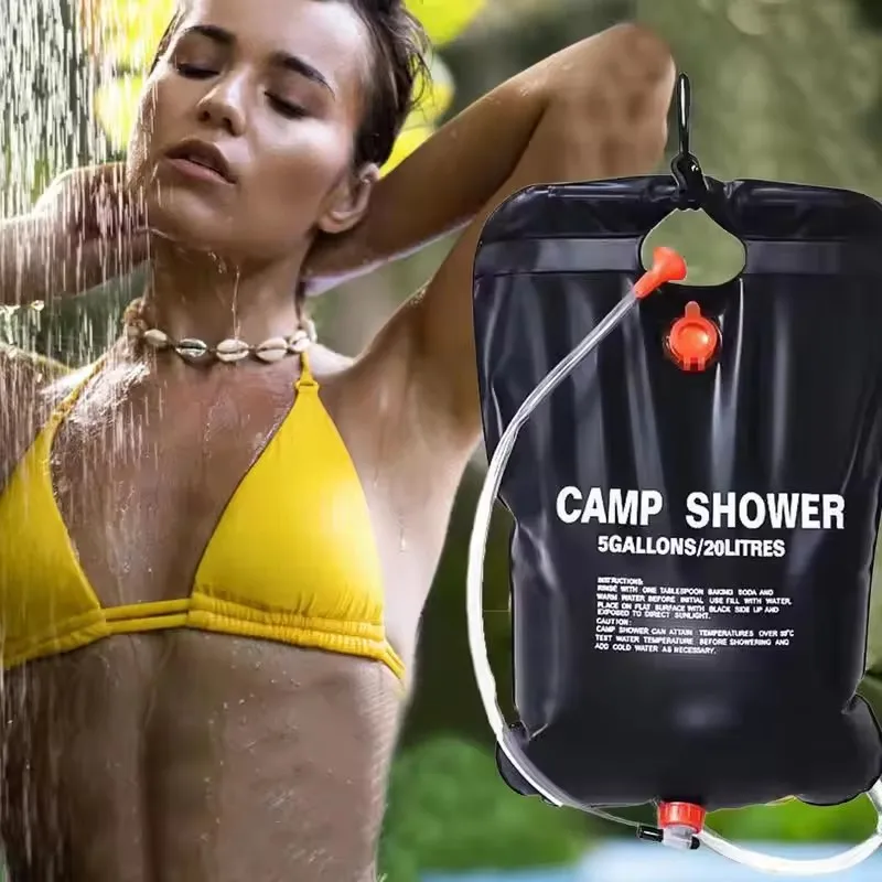 Auto Camping Ausrüstung, Dusche Wasser Tasche, Picknick Wasser Lagerung Tasche, Dusche Wasser Tasche, Outdoor Camping Klapp Wasser Tasche Image
