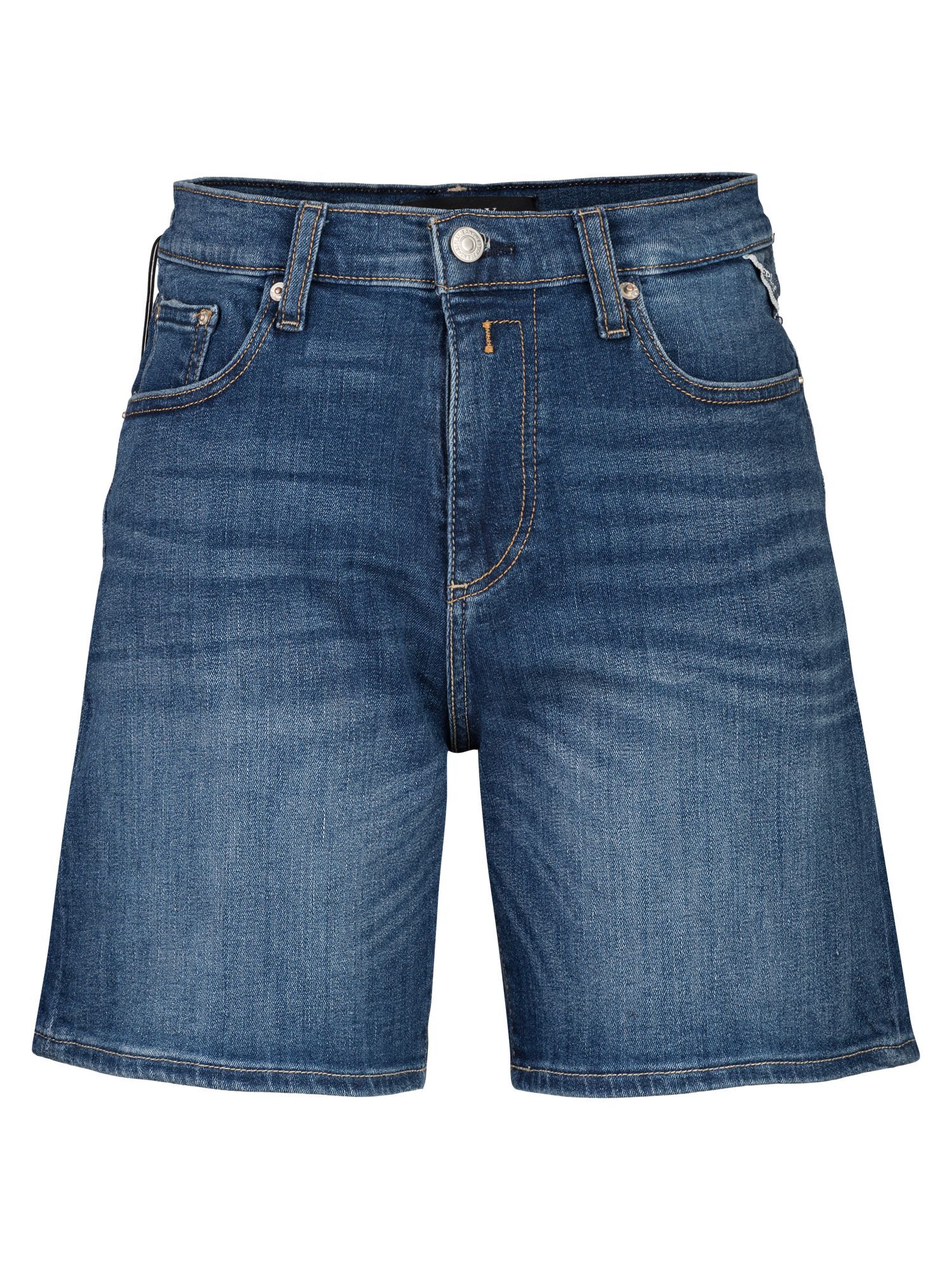 Replay Shorts Shirbey - 10,5 Oz Dunkel Indigo Super Stretch Denim Image