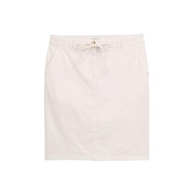 TOM TAILOR Damen Chino Rock mit Kordelzug, braun, Gemustert, Gr. 34 Image