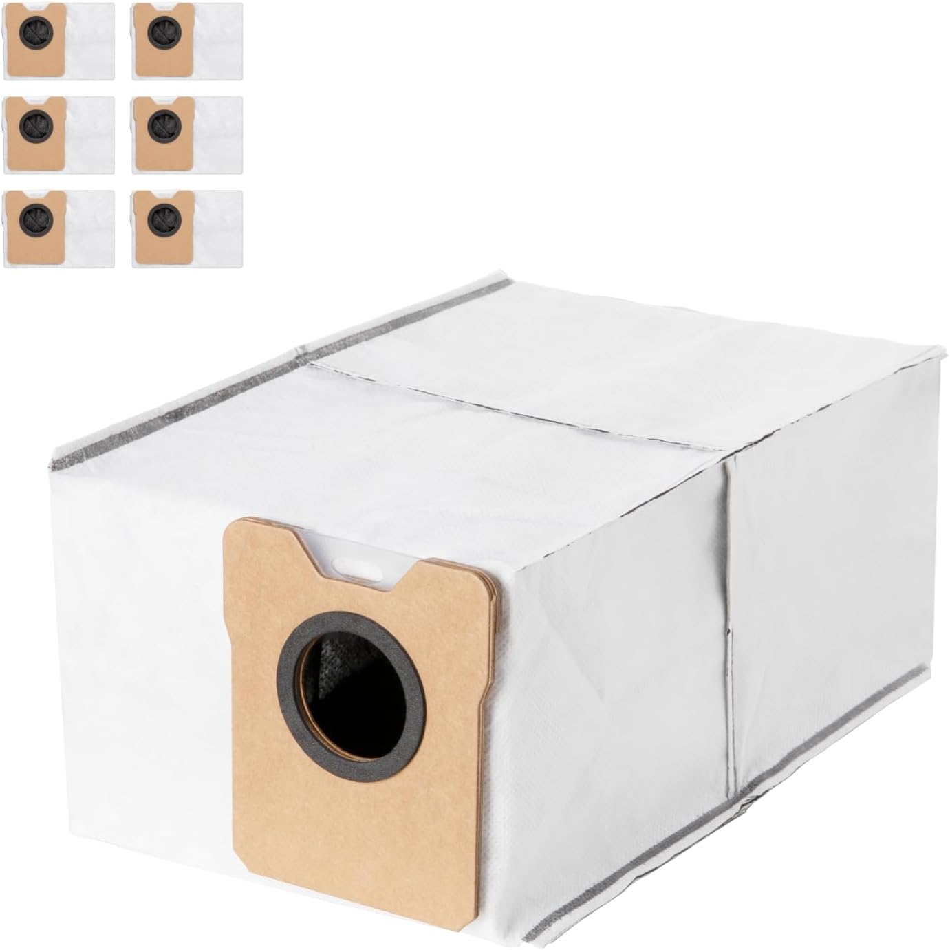 eufy 6-Pack Large Capacity Dust Bags Compatible with eufy C10＆C20