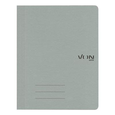 VON Schnellhefter A4 Karton 230 g/m² 250 Blatt 1 Stück Grau, 27x31.8 cm Image