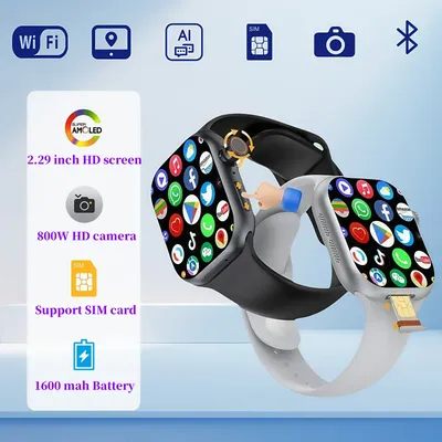 New Smartwatch CD20 features a 180° rotating camera with a 2.29-inch AMOLED screen 490x580