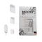 4in1 Nano SIM Card Adapter Connector Kit Micro SIM Standard SIM Card Converter with Needle for Smart Phone IPhone Tablet 2025