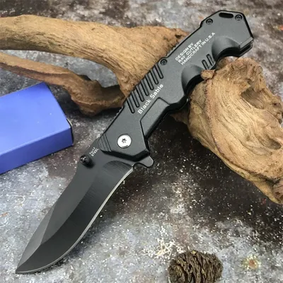 217 Folding Blade Knife Necklace Blade Kitchen Fruit Knives for Outdoor Camp Hunting Survive Hike