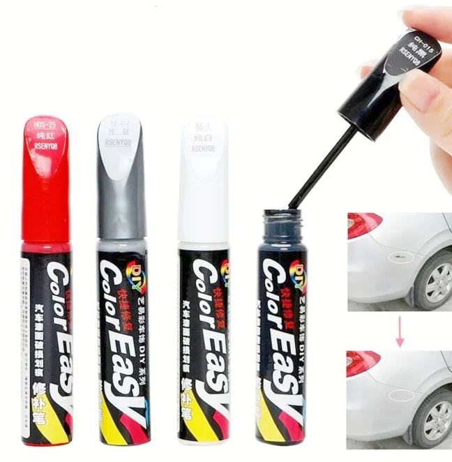CAR Pennarello Auto Pneumatico Battistrada Cura Automotive Manutenzione Nero Bianco Rosso Argento per Fiat 500 600 500l 500x diagnostico punto stilo