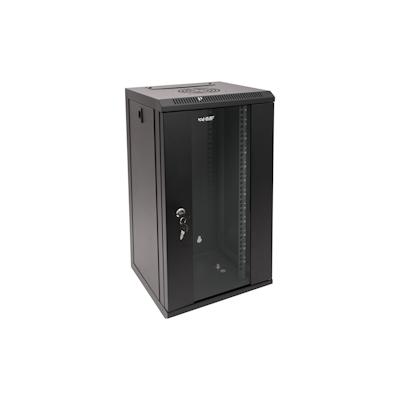 HMF 63312-02 Serverschrank 10 Zoll, 12 HE, 31,2 x 30 x 61,6 cm, Schwarz Image