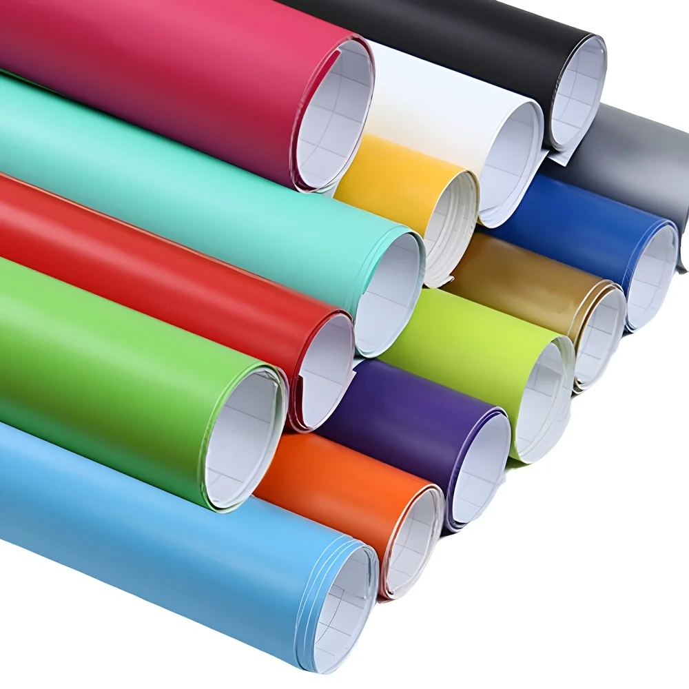 Autocollant en film vinyle mat pour voiture, feuille sans bulles, emballage de voiture, moto, automobiles, accessoires de voiture, autocollants et décalcomanies