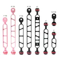 Nitescuba Diving adattatore a sfera in alluminio Ys Mount Light Arm Bracket Joint Butterfly Clip Tg6 Gopro Underwater Photography Camera