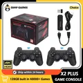 X2 PLUS Videogioco Stick Console 2.4G Doppio controller wireless 20000 giochi 64GB Giochi retrò per PSP PS1 FC Ragazzo regalo