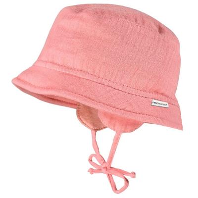 maximo - Baby's Hütchen Musselin Band Ohrenkl. Futter - Hut Gr 47 cm rosa Image
