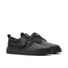 Schnürschuh CLARKS "Polden Lace", Herren, Gr. 46, schwarz (schwarz leather), Leder, casual, Schuhe, Schnürschuh, Business Schuh mit herausnehmbarem Fußbett